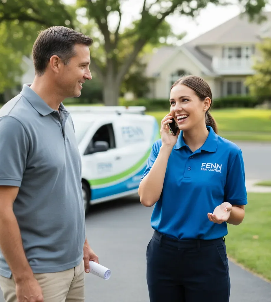 Fenn Pest Control customer support in Eastsound